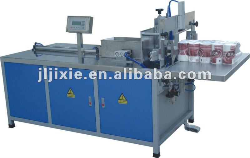 JL-BJZ Semi-automatic Toilet Paper Rolls Packing Machine