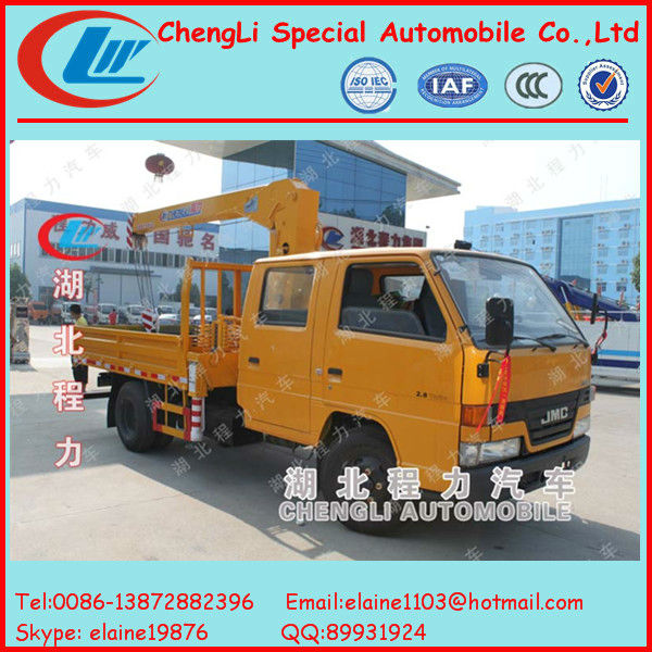 JMC 3tons crane truck for sale