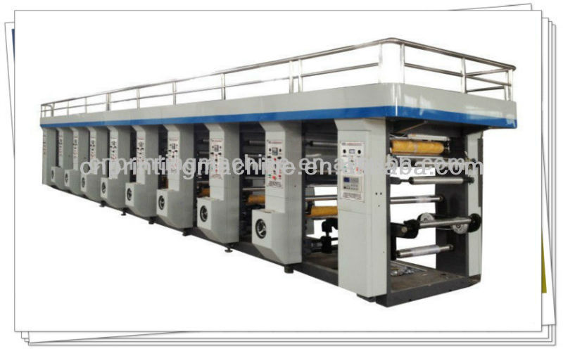 JMMS-A800 plastic film roto gravure printing machine