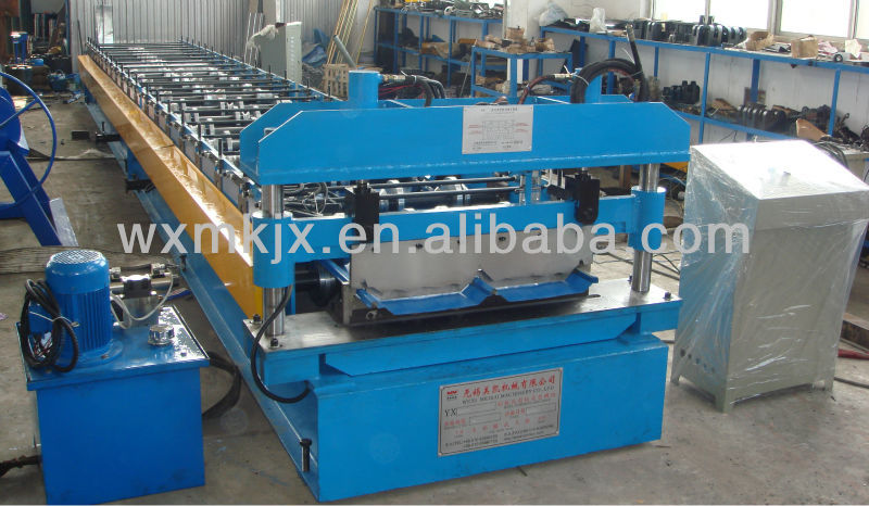 Joint -hidden Colored Steel Roof Panel Roll Forming Machine