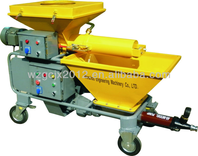 JP40-W Auto continuous mortar plastering machine