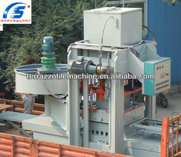 JS-400 hydraulic cement roof tile making machine