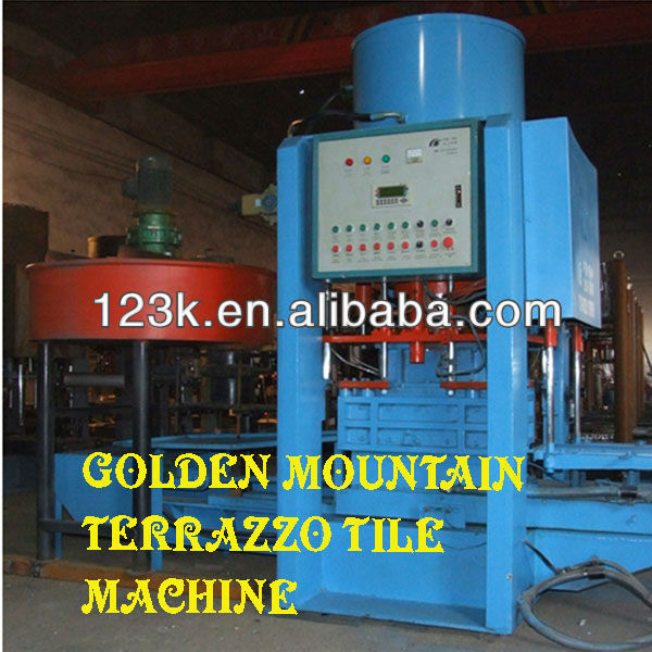 JS-500 automatic terrazzo floor tile making machine