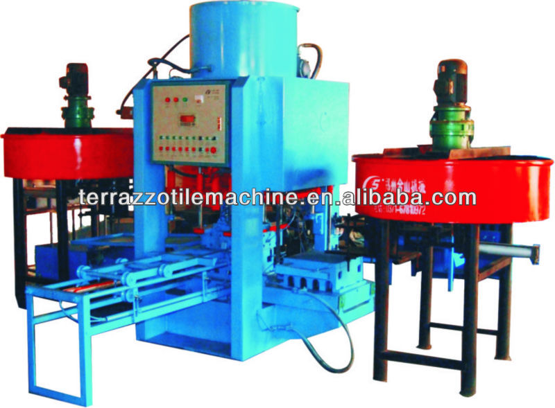 JS-600 hydraulic terrazzo tile making machine