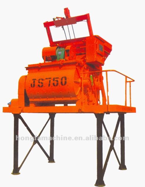 JS 750 hot selling concrete mixers in China