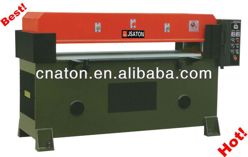 jsaton-80,best sales large scale new automatic hydraulic precise four-column clicking press cutting machine(produced in china)