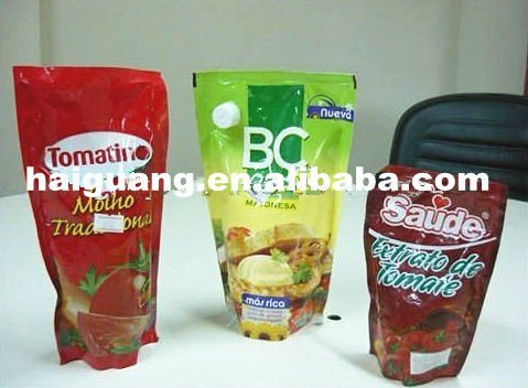 Juice Beverage Water Stand Pouch Packing Machine/Sachet Packing Machine/PET Bags Packing Machine