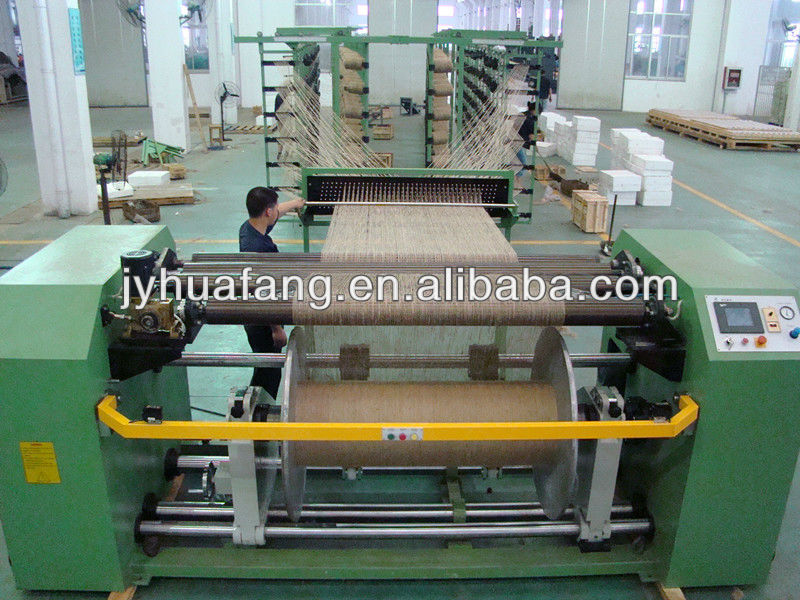 Jute yarn warping machine