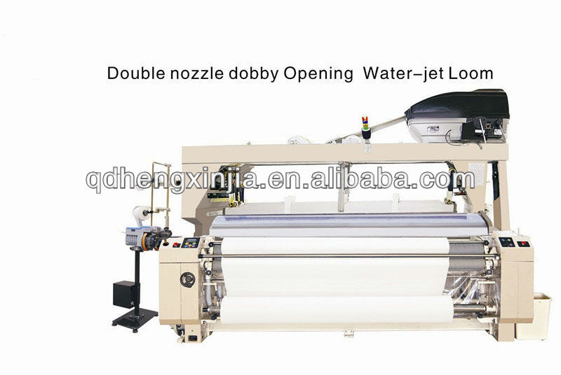 JW-602 Double Pump Double Nozzle Heavy Water-jet Loom with Dobby shedding