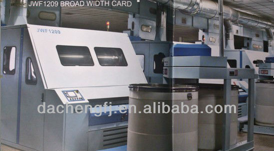 JWF 1209 BROAD WIDTH CARD/ CARDING MACHINE