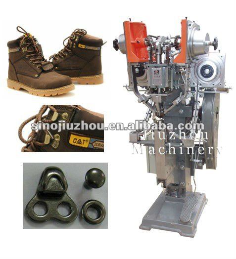 JZ-989M2 Twin Hollow Rivet Machine (for double-hole hook)