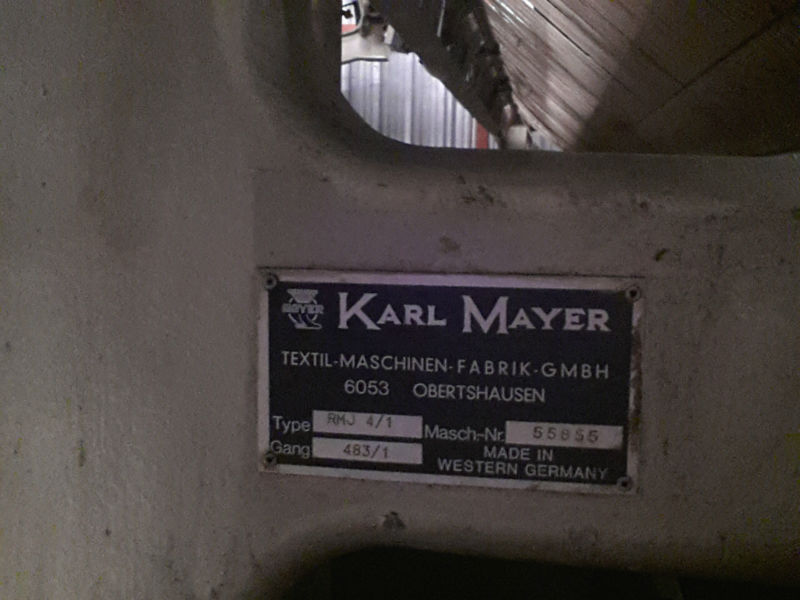 KARL MAYER GERMANY MACHINES