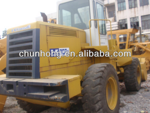 Kawasaki used kawasaki wheel loader 70Z, origin from japan