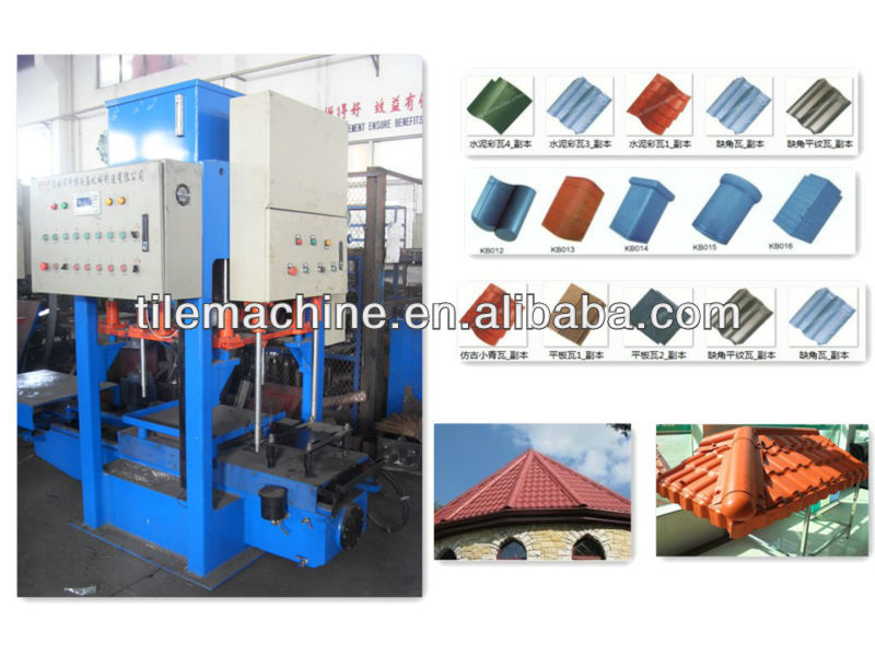 KB-125C Fully automatical cement roof tile making machine