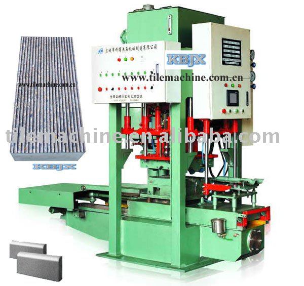 KB-125TW stripe paving stone machine/Curb stone making machine