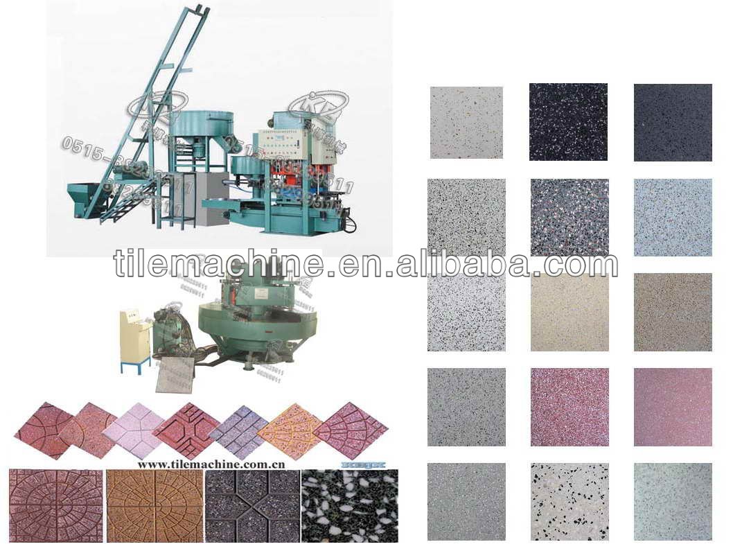 KBJX easily operate Terrazzo tile machine