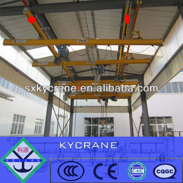 KBK model Flexible light rail single beam crane