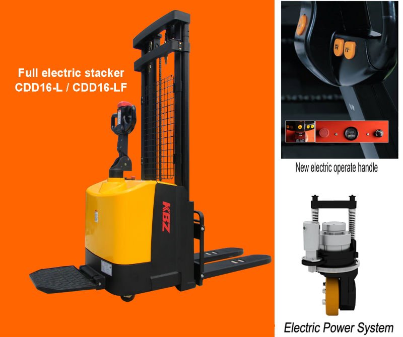 KBZ electric stacker 1.6 ton