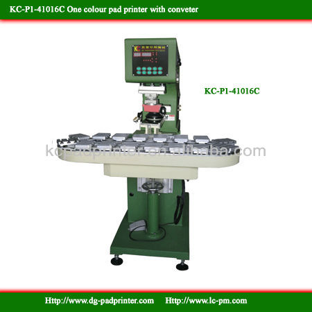 KC-P1-41016C pad printing machine with conveyer