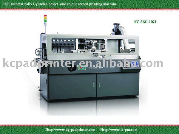 KC-SZD-1021 Automatic one colour cylinder screen printer