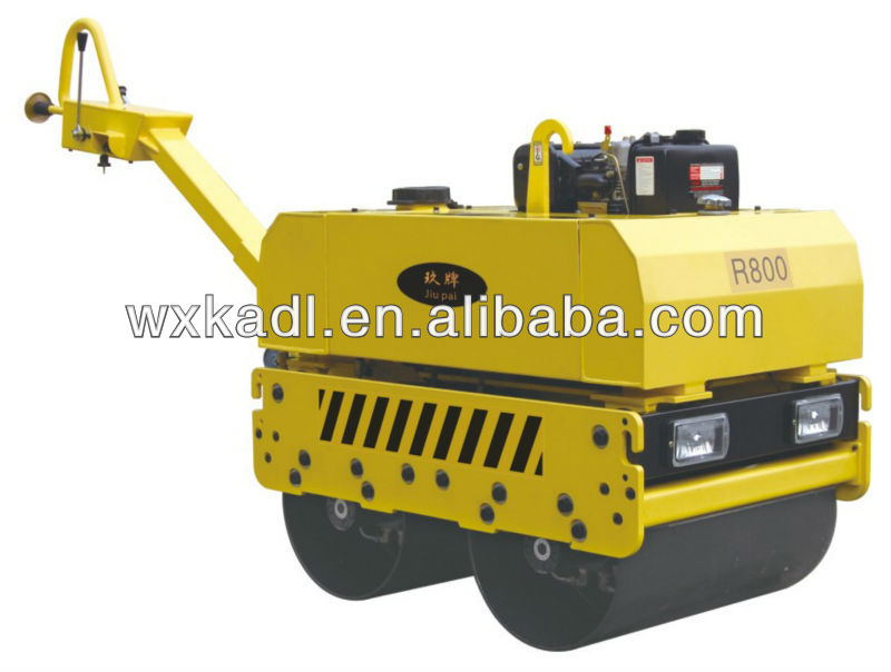 KDR600 9hp/6.6kw Walking Manual Diesel Engine Double Drum Compactor