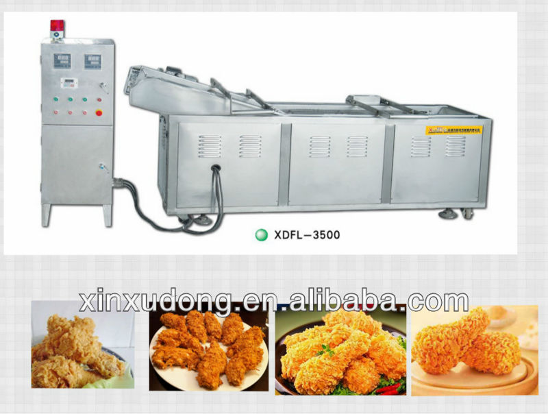 KFC McDonald chicken deep frying machine