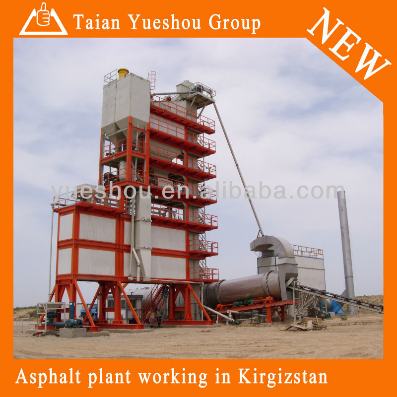 Kirgizstan worksite For Asphalt Plant LB1500