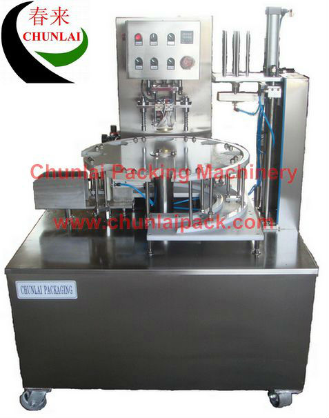 KIS900 Composite Canisters Potato Chips Sealing Machine