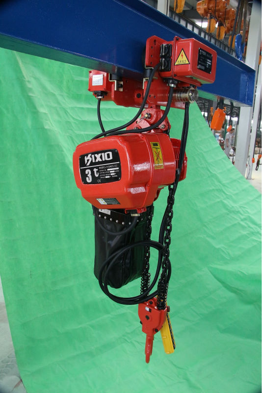 KIXIO single phase electric chain hoist 2 ton