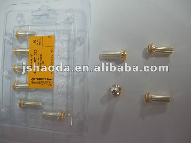 Kjellberg electrode HF280i plasma consumables S002Y