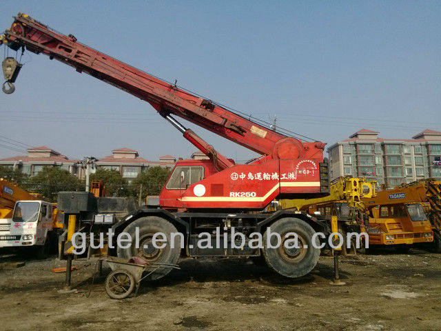 KOBELCO 25TON crane,used kobelco rough crane 25ton,25ton RT crane