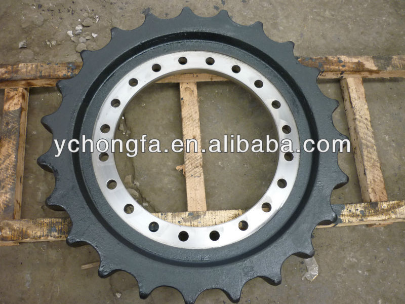 KOMATSU excavator spare parts PC200 KOMATSU sprocket 20Y-27-11582