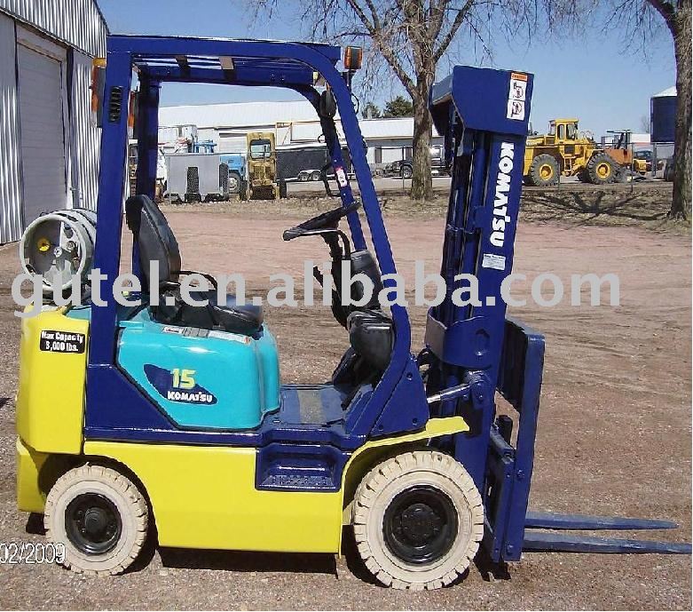 KOMATSU used diesel forklift FG15