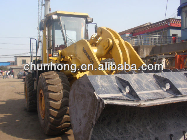 Komatsu used komatsu wheel loader WA420, origin from japan