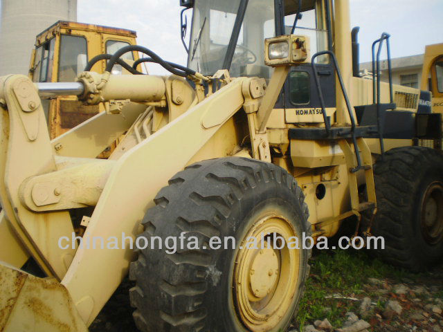 Komatsu used skid steer loader WA470, used loader low price for sale