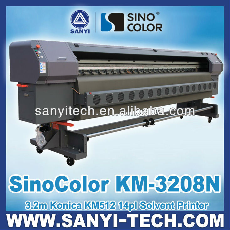 Konica Large Format Printer Sinocolor KM-3208N 3.2m,1440dpi