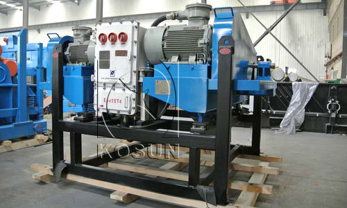 KOSUN DC series drilling mud horizontal decanter centrifuge