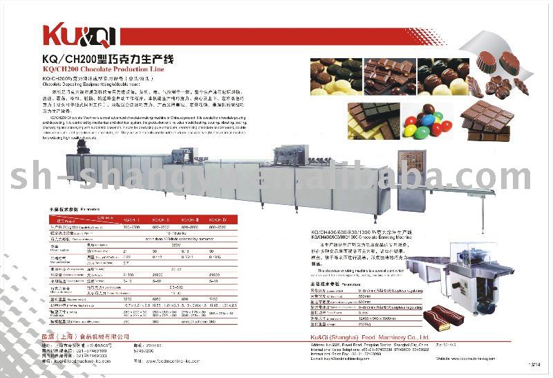 KQ/CH200 Chocolate machinery Made In China