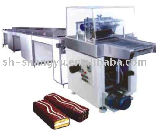 KQ/CH400/600/800/1000 Chocolate Enrobing Machinery Made In China