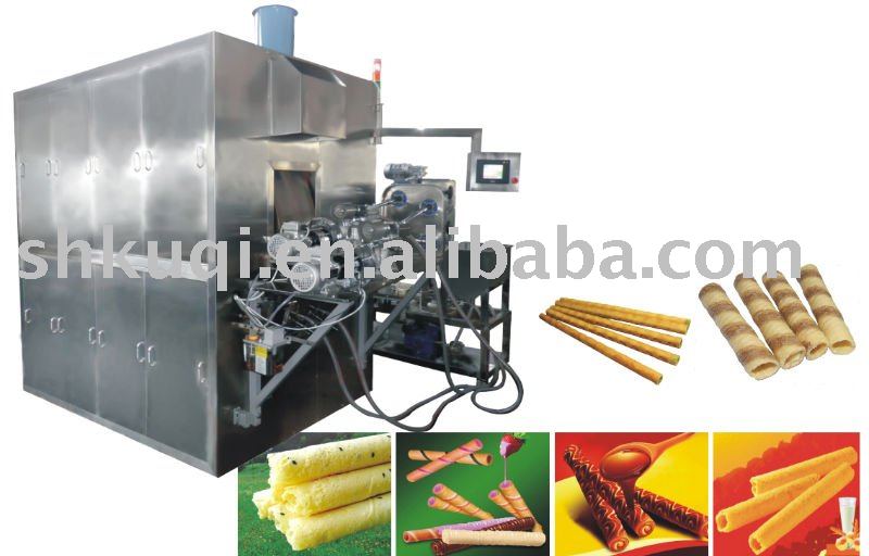 KQ/EG-180 Fully Automatically Double-way& Double-color Multi-function Egg Roll Machine