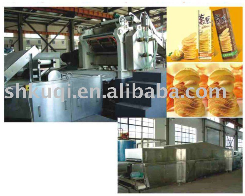 KQ/PT2000 Large and Medium Sized Compound Potato-Crisps Making Machinery