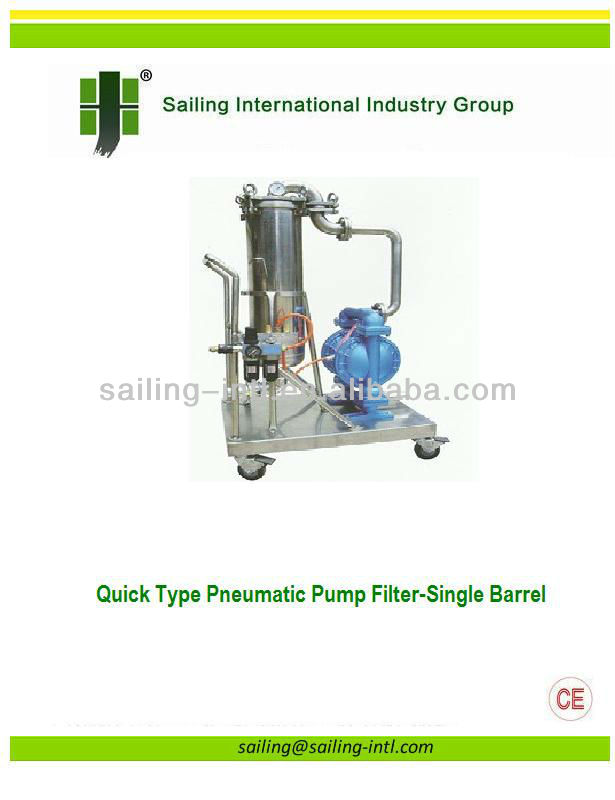 KQL Quick Type Pneumatic Pump Bag Filter