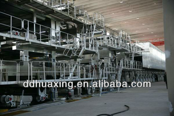 kraft/kraft linerboard paper making machine