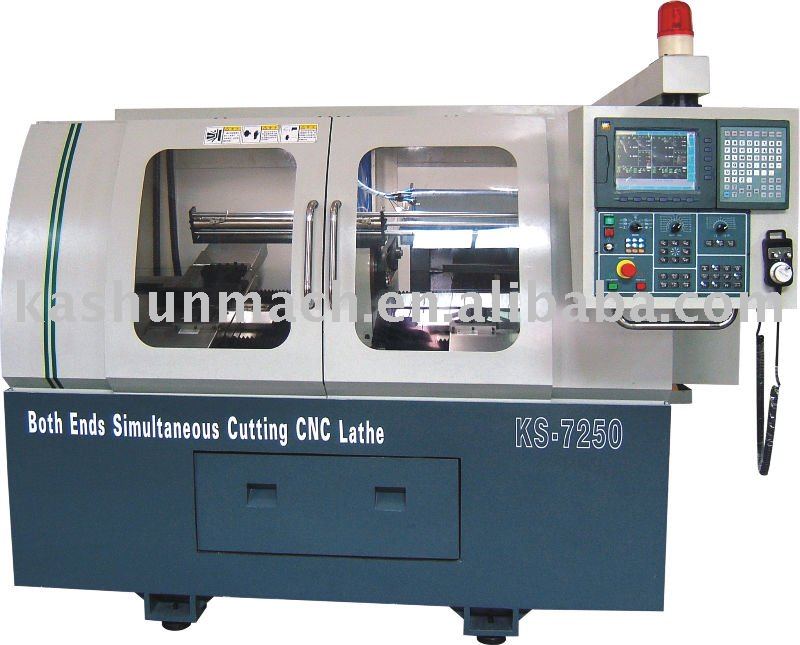 KS-7250 Both ends simultaneous turning CNC lathe