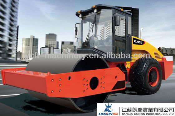 KS205S fully-hydraulic single drum vibration roller (single drive)