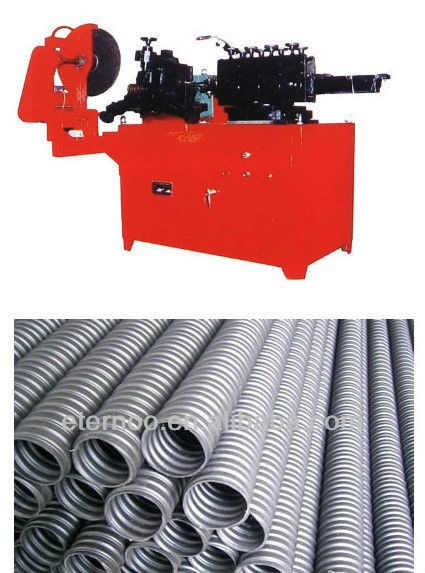 KZG135-2 doule waves spiral metallic duct making machine