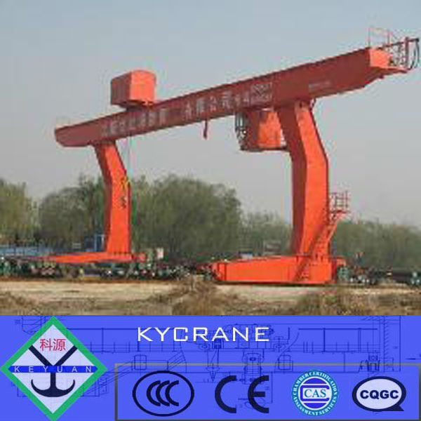 L model single leg trolley gantry crane 20ton