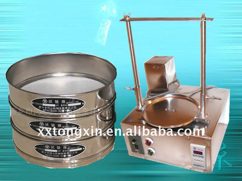 Laboratory particle size analysis shaker sieve screen