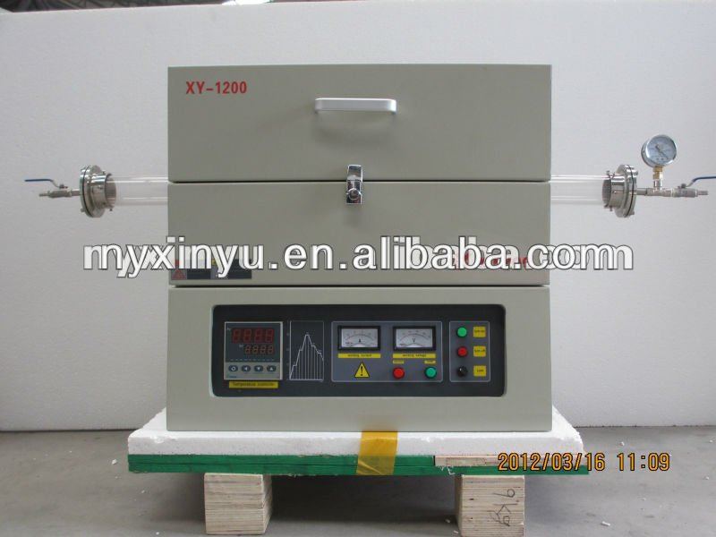 Laboratory Vacuum Tube Furnace Temperature 1200C