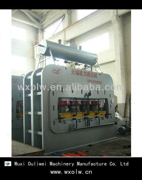 Laminate Flooring Veneering Hot Press Machine